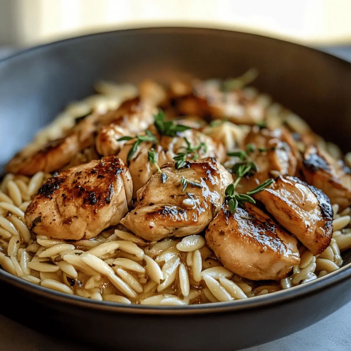 Marsala Chicken Orzo: Comfort Food That Heals the Soul