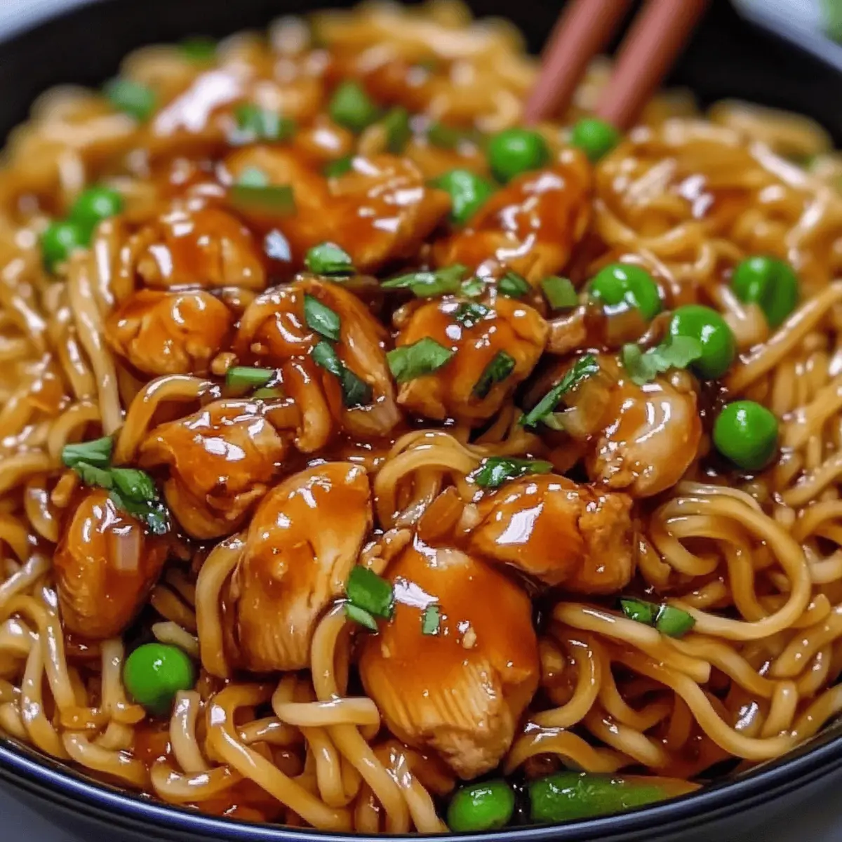 Delicious Garlic Chicken Noodles You Can Whip Up Quickly