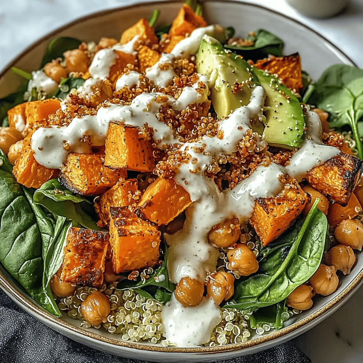 Anti-Inflammatory Glow Bowl with Creamy Tahini Twist