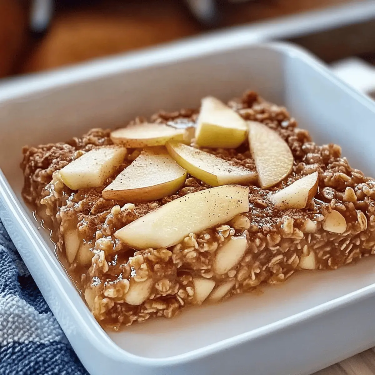 Apple and Cinnamon Baked Oatmeal lp4fle