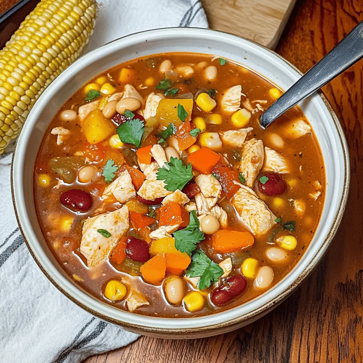 BBQ Chicken Soup b4yuly