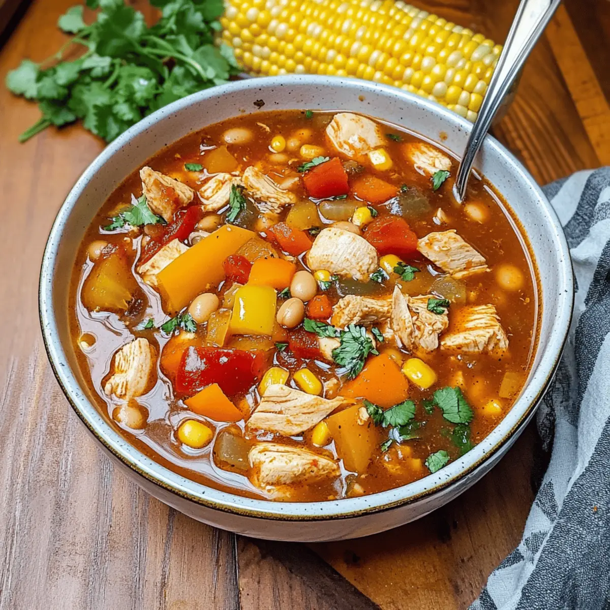 BBQ Chicken Soup ucwgpo