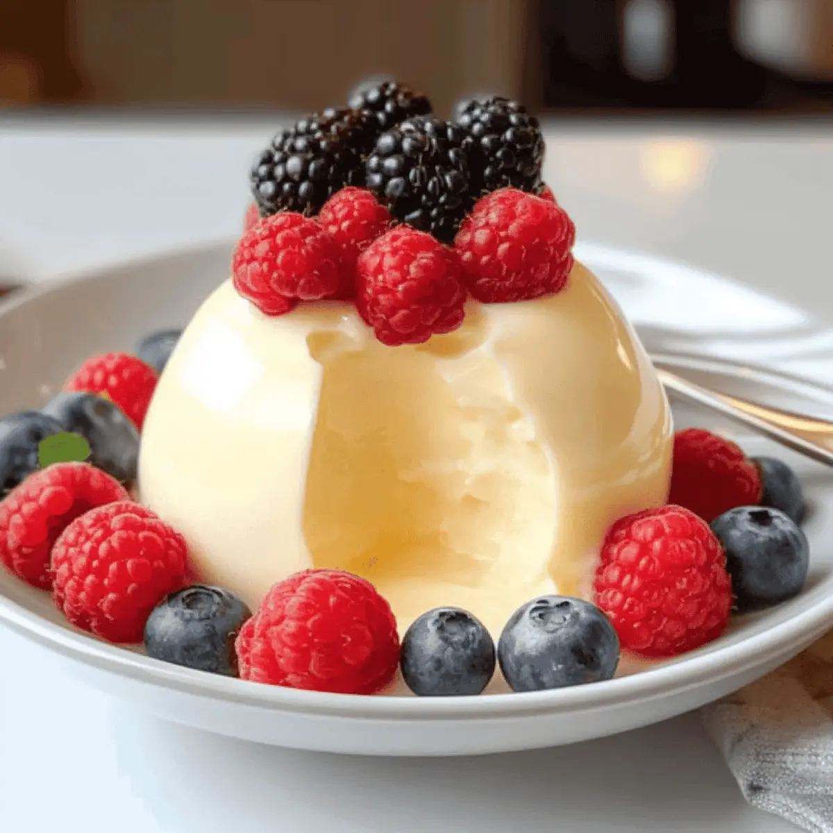 Dreamy Bavarian Cream and Berries for Effortless Elegance