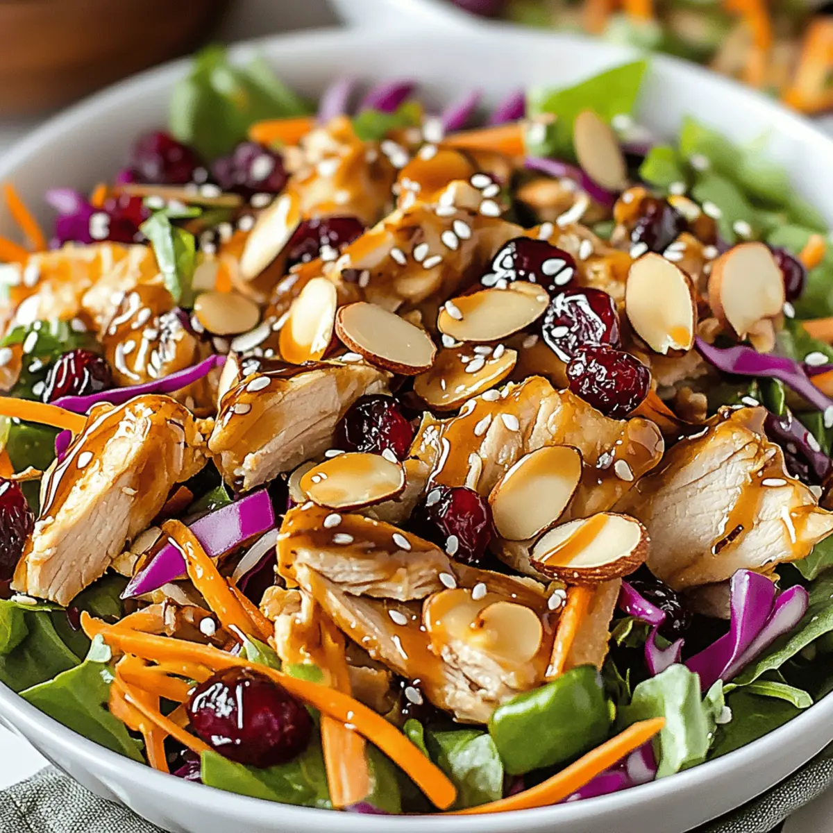 Zesty Chicken Cranberry Salad for a Fresh Twist on Flavor