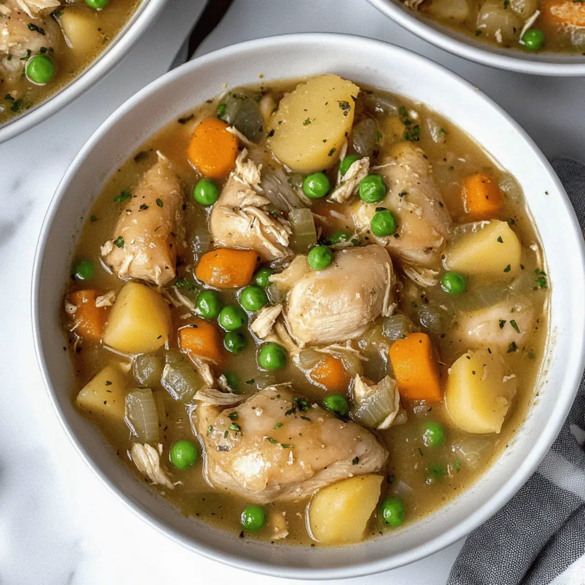 Cozy Chicken Stew for Heartwarming Comfort at Home