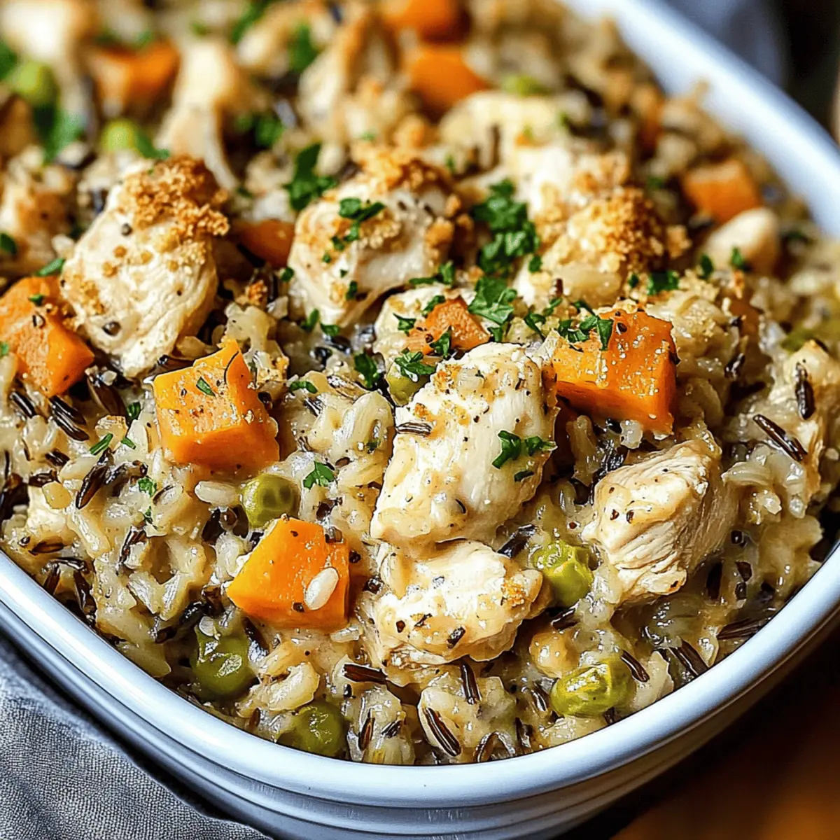 Chicken Wild Rice Casserole e5dsyl