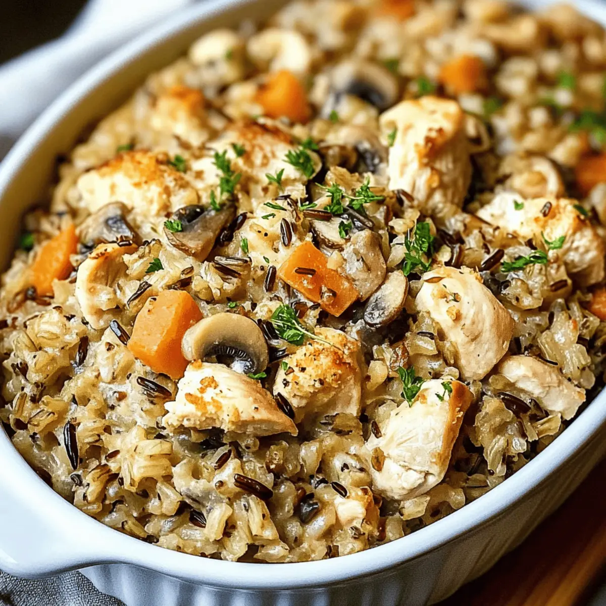 Chicken Wild Rice Casserole it0gyc