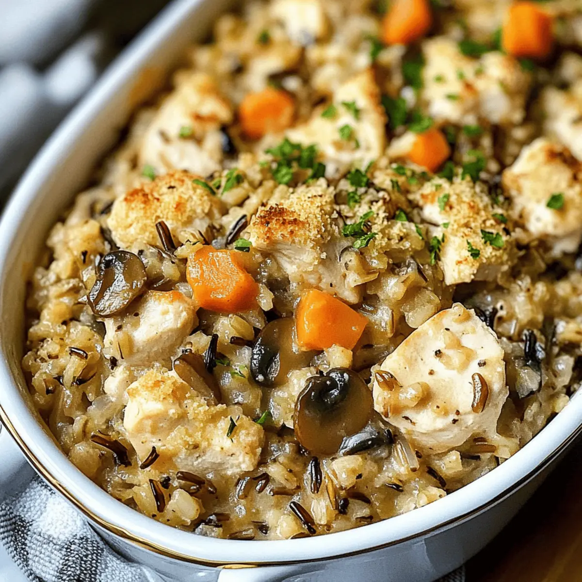 Chicken Wild Rice Casserole wjvyyi