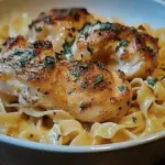 Chicken with Buttered Noodles