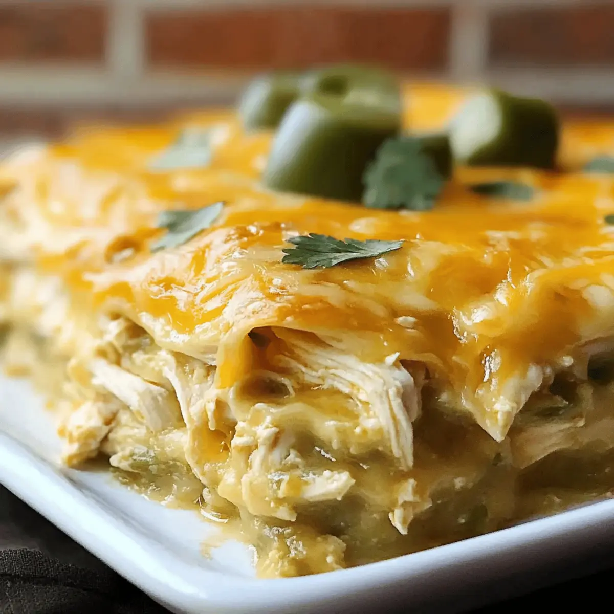 Chile Chicken Enchilada Casserole jpvygm