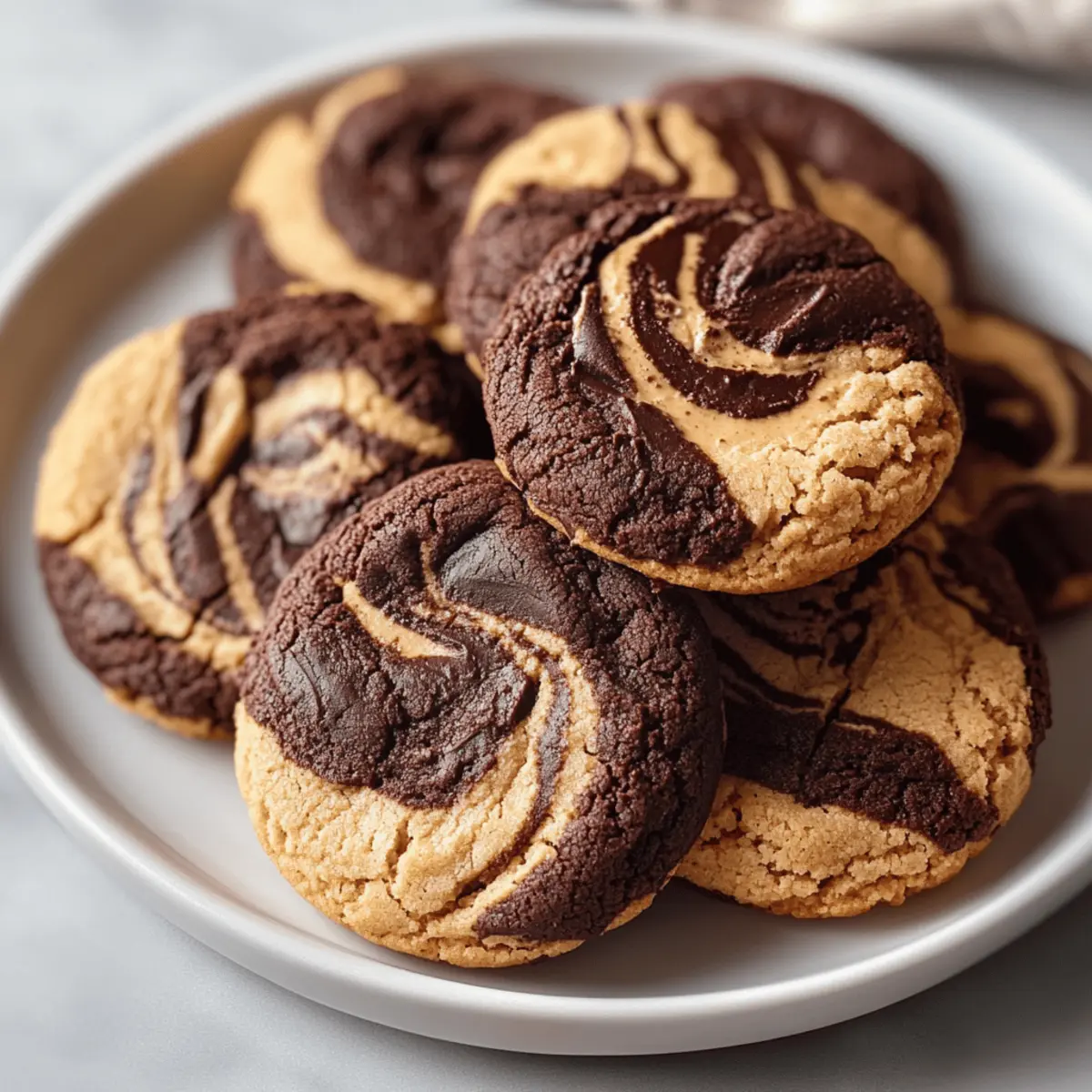 Chocolate Peanut Butter Swirl Cookies: Pure Indulgence Awaits