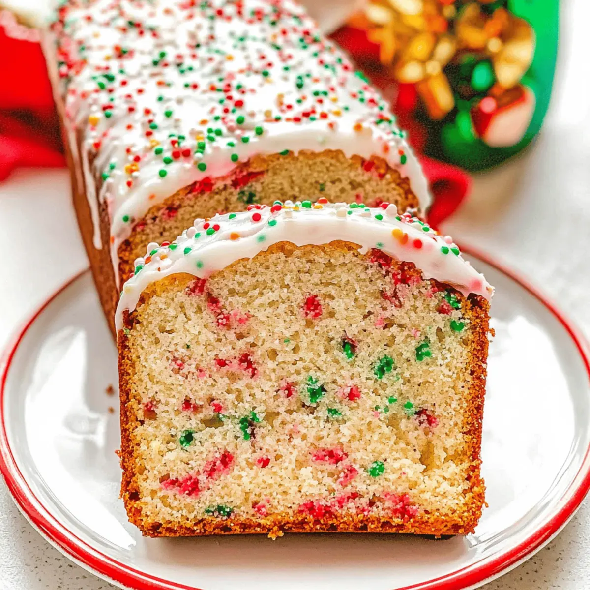 Delicious Christmas Funfetti Bread for Festive Joy