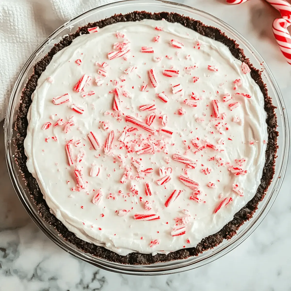 Christmas Peppermint Pie wdmhwe