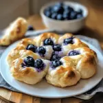 Cottage Cheese Blueberry Cloud Bread