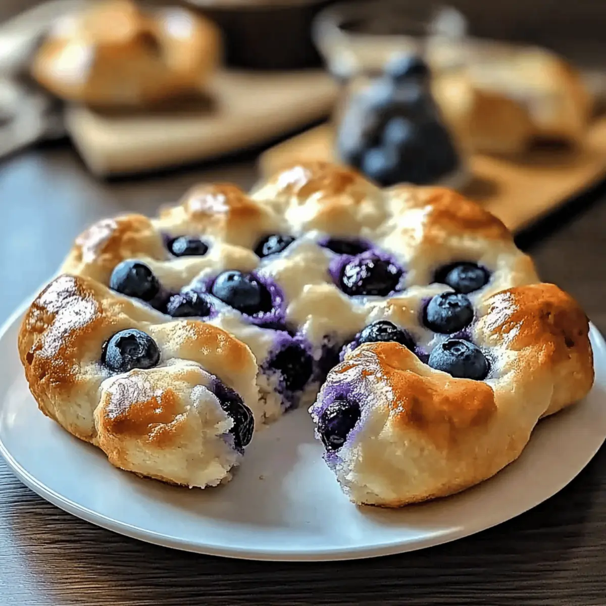 Cottage Cheese Blueberry Cloud Bread q28kqv