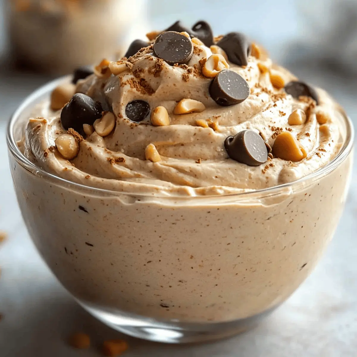 Cottage Cheese Peanut Butter Mousse pjjssn