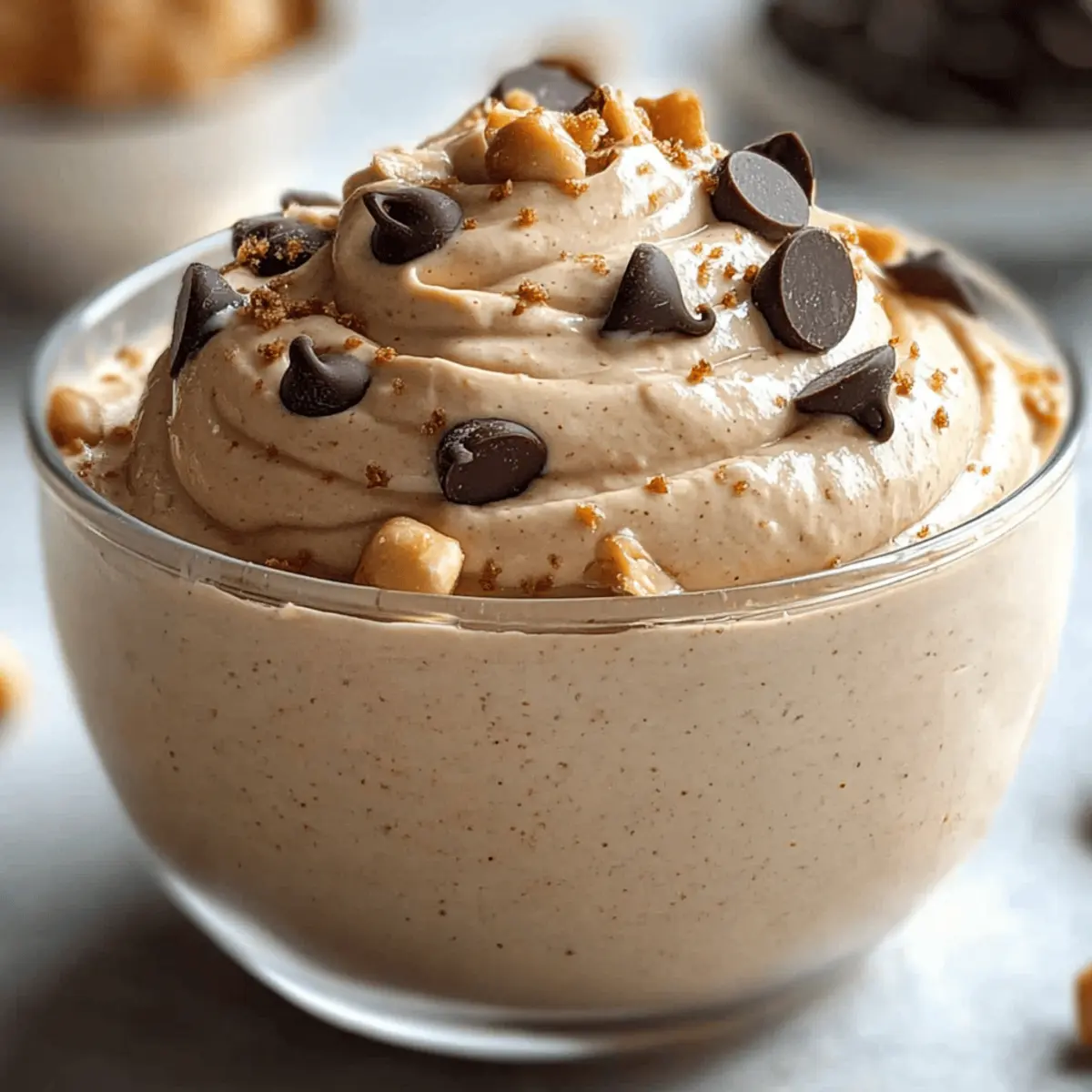 Creamy Cottage Cheese Peanut Butter Mousse in Just 5 Minutes