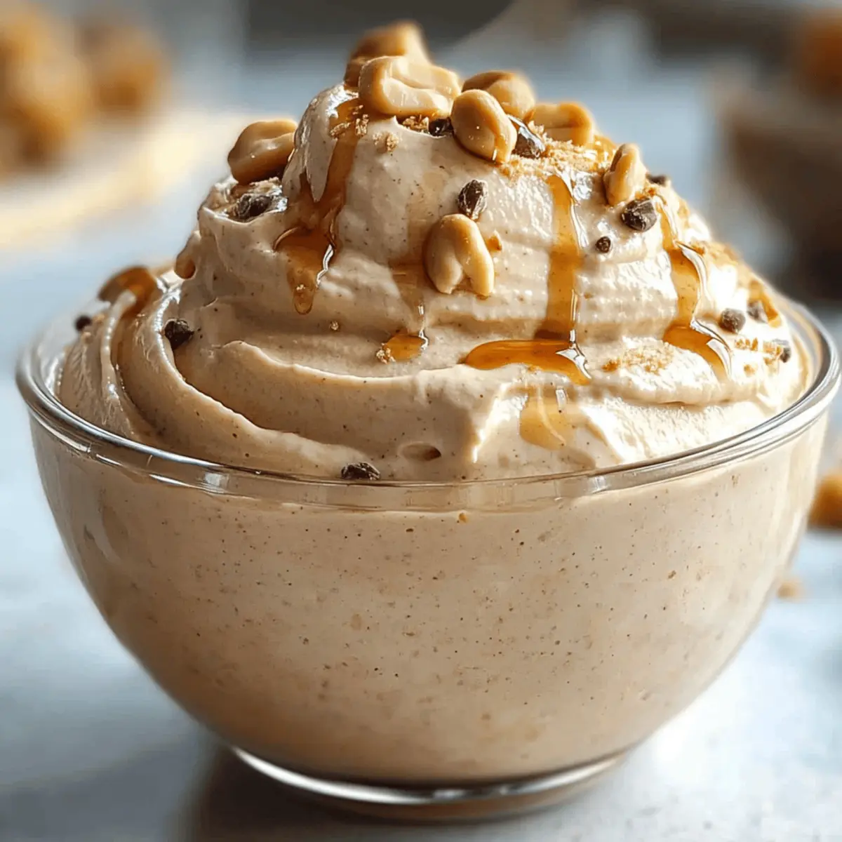 Cottage Cheese Peanut Butter Mousse yyuuao