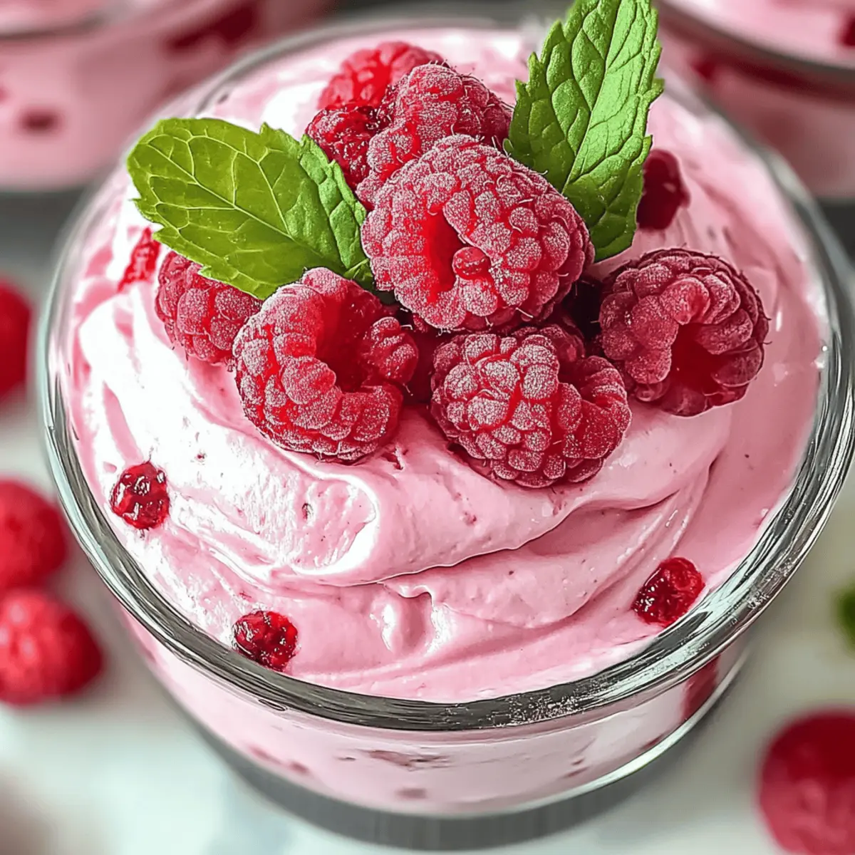 Cottage Cheese Raspberry Mousse mwj5go