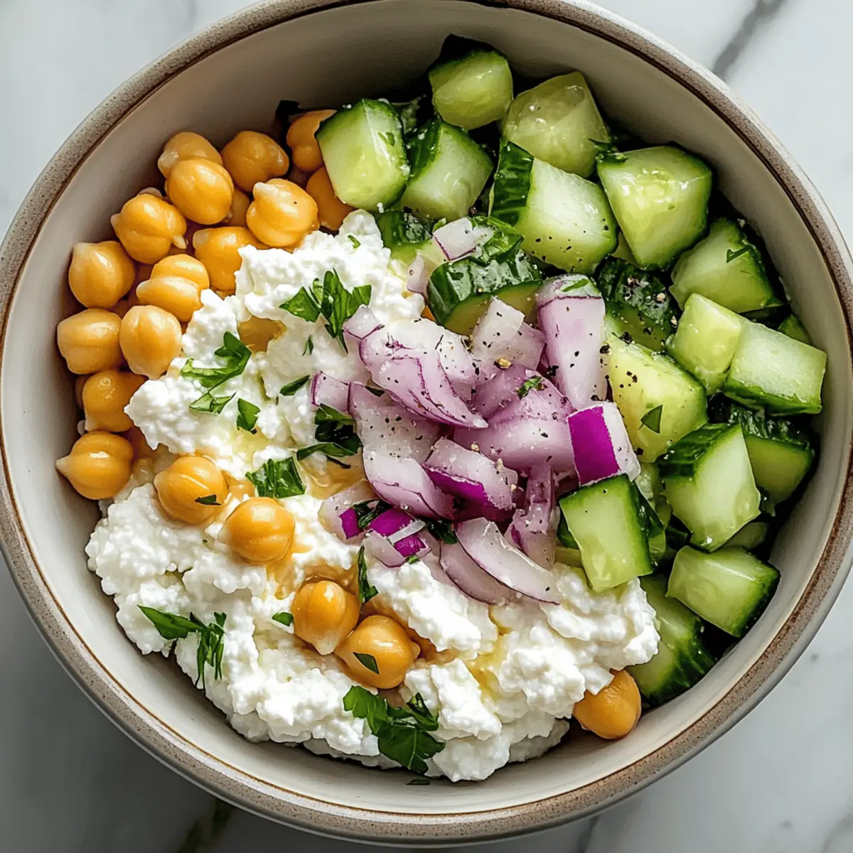 Cottage Cheese and Chickpea Salad fm0sob