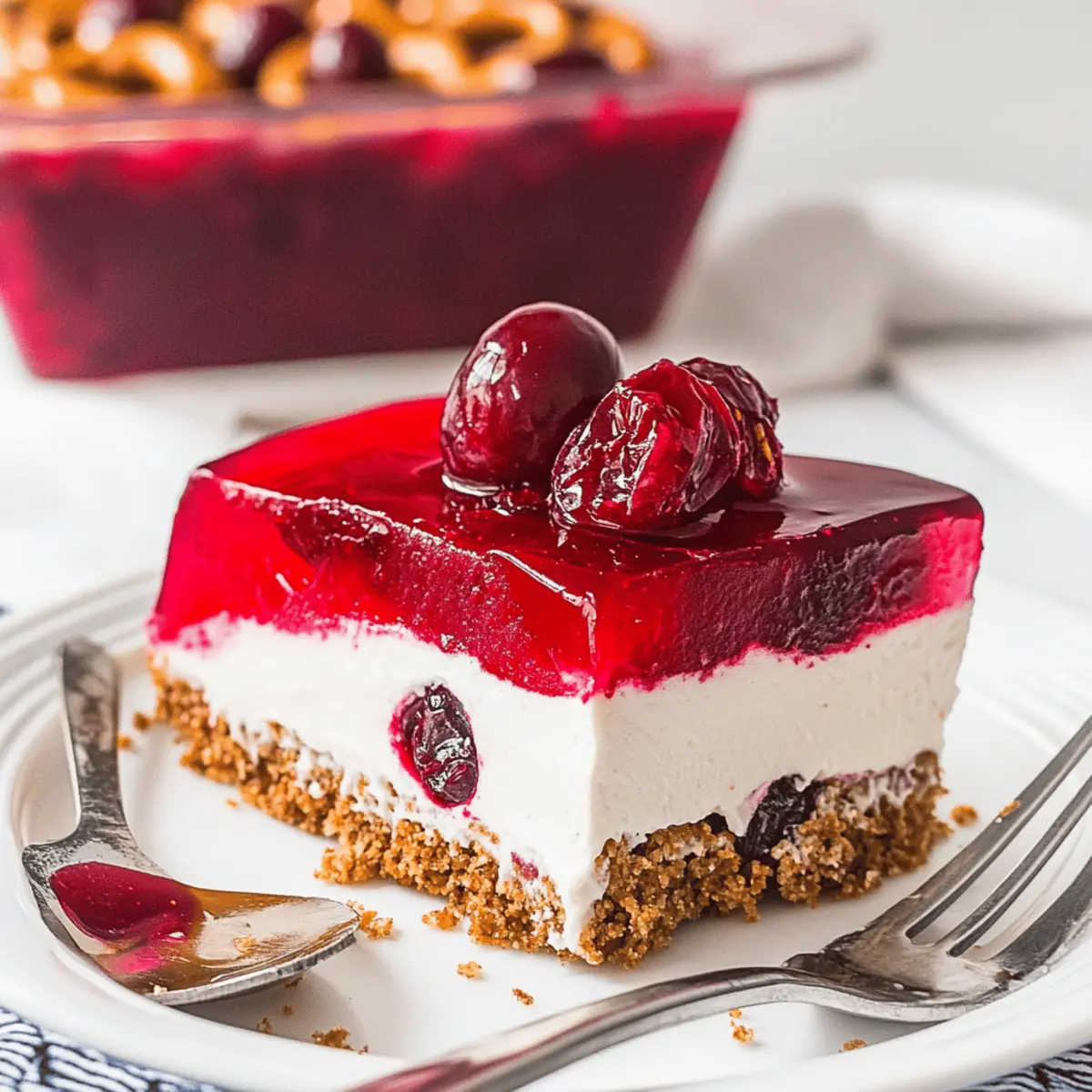 Cranberry Pretzel Salad yazkjd