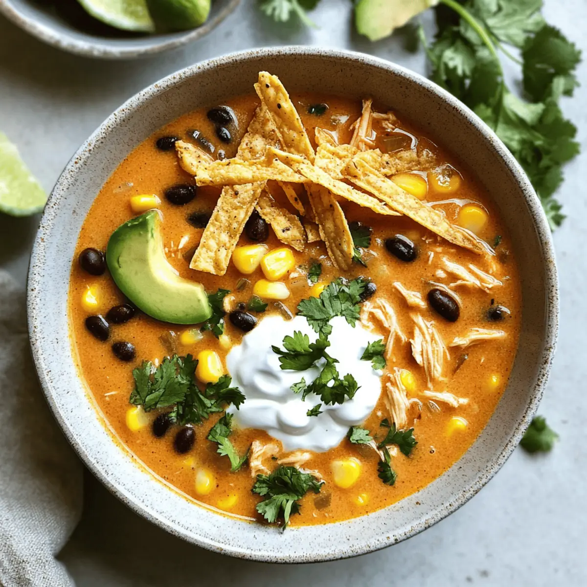 Creamy Chicken Enchilada Soup jsh78v