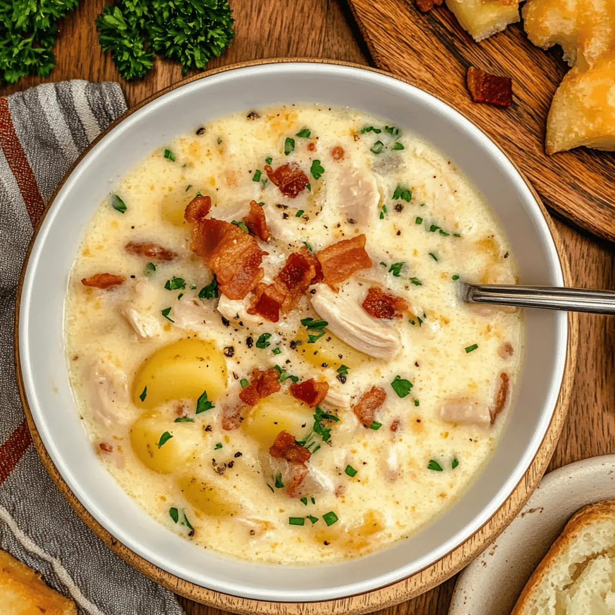 Creamy Chicken and Potato Soup lncb2m