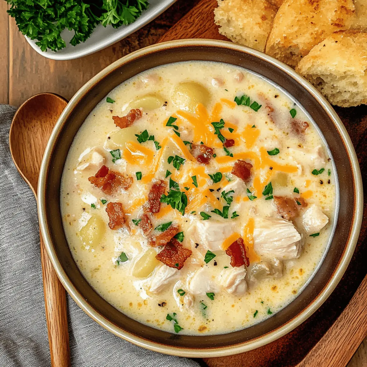 Creamy Chicken and Potato Soup lzvgkh