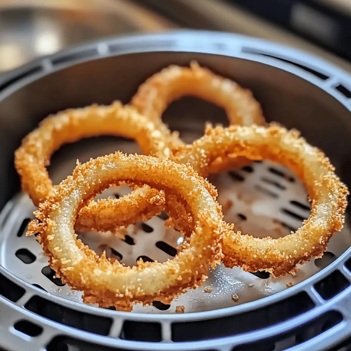 Crispy Air Fryer Onion Rings: Crunchy, Guilt-Free Snack Heaven