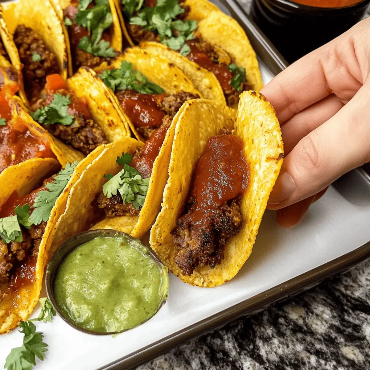 Crispy Baked Beef Tacos for Your Effortless Taco Night
