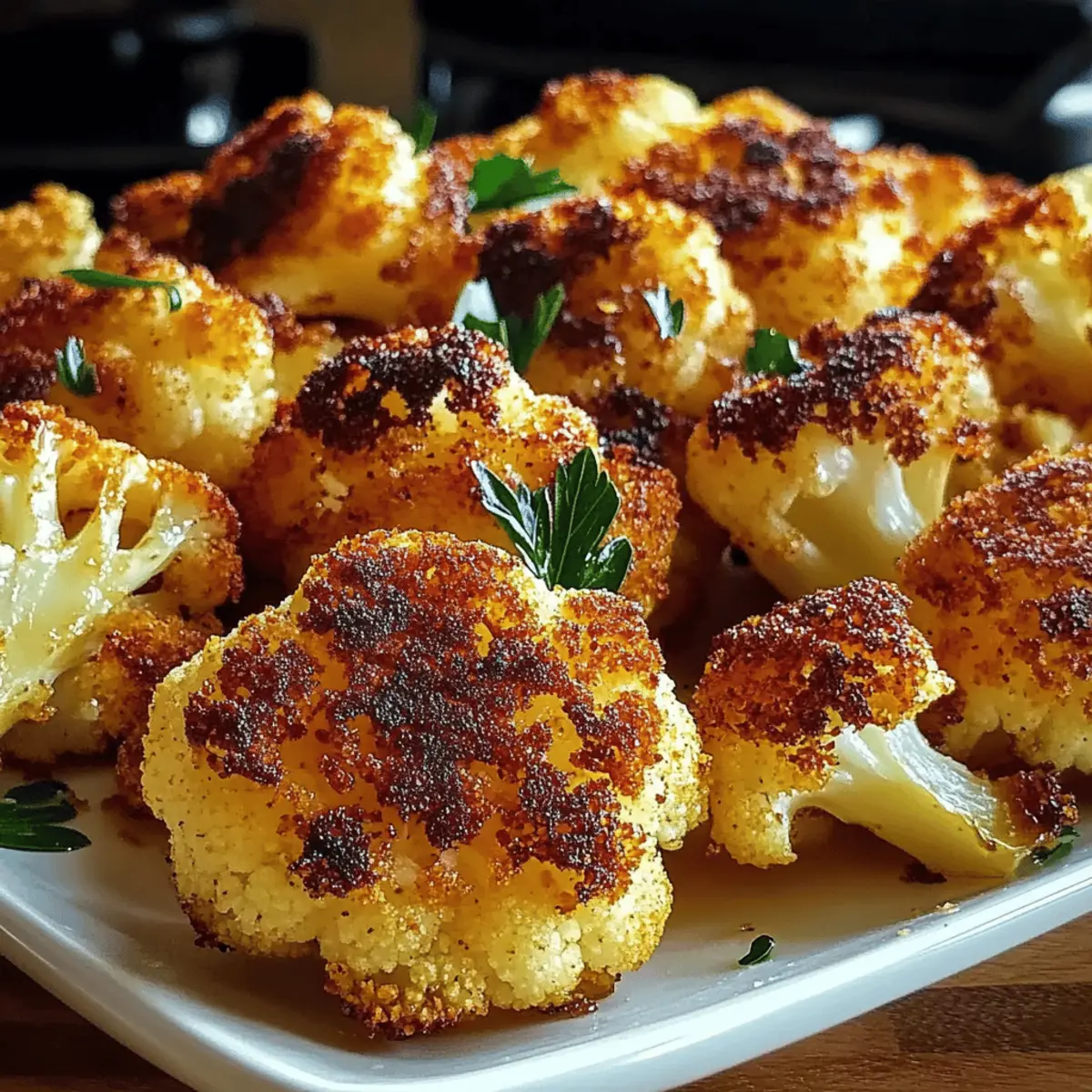 Crispy Roasted Cauliflower jhceni