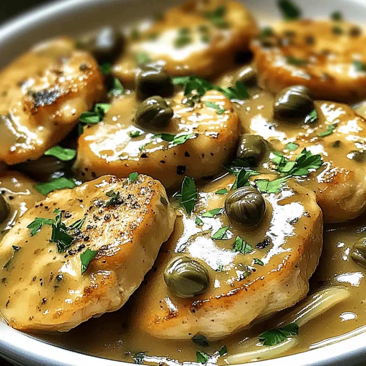 Cozy Crockpot Chicken Piccata for Effortless Weeknight Dinners