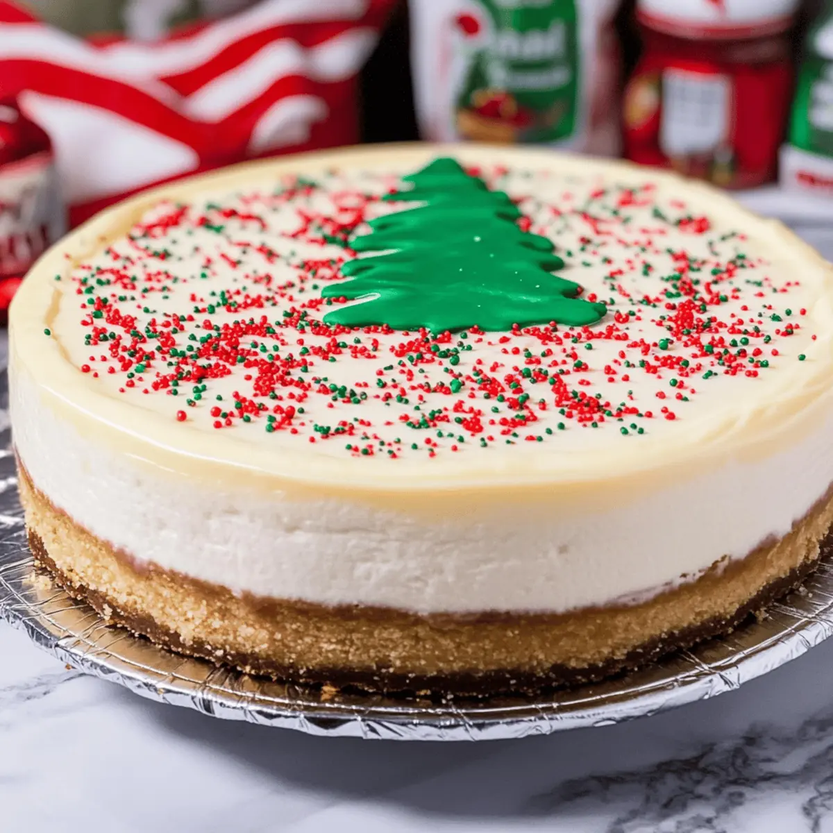 Debbie Christmas Tree Cheesecake jomei0