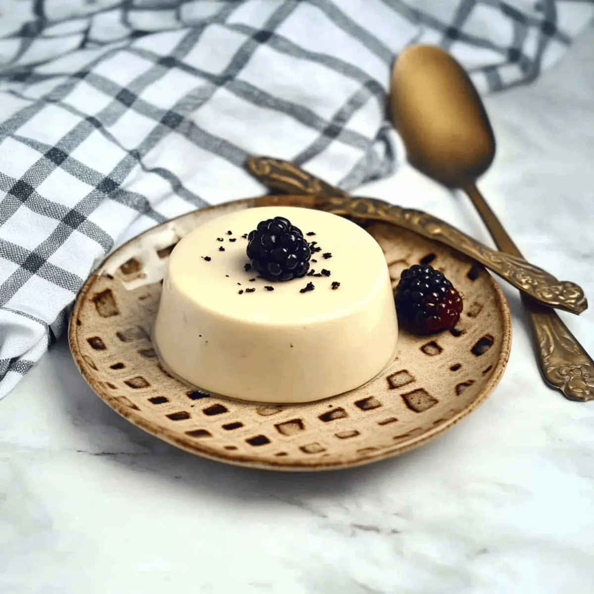 Earl Grey Panna Cotta jka526
