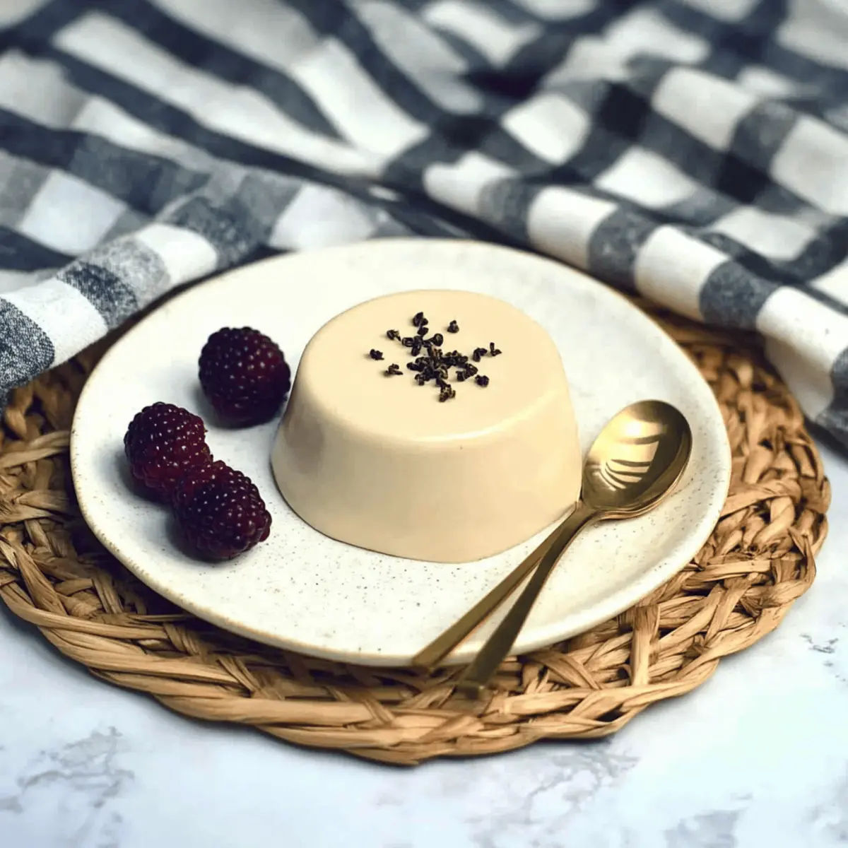 Earl Grey Panna Cotta zqcvfh