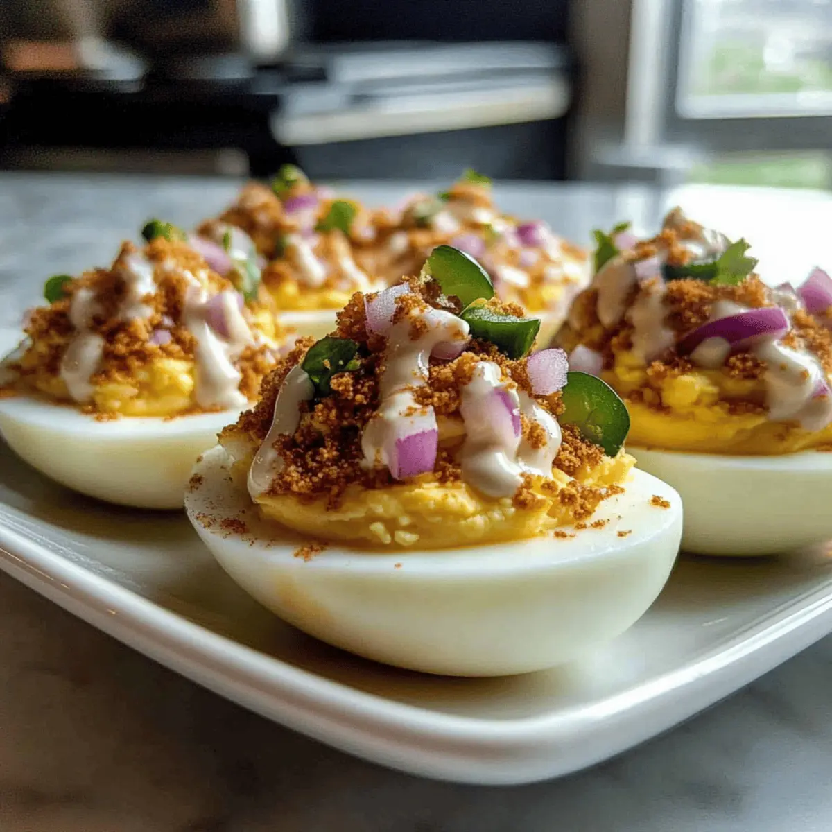 Elote Deviled Eggs efmema