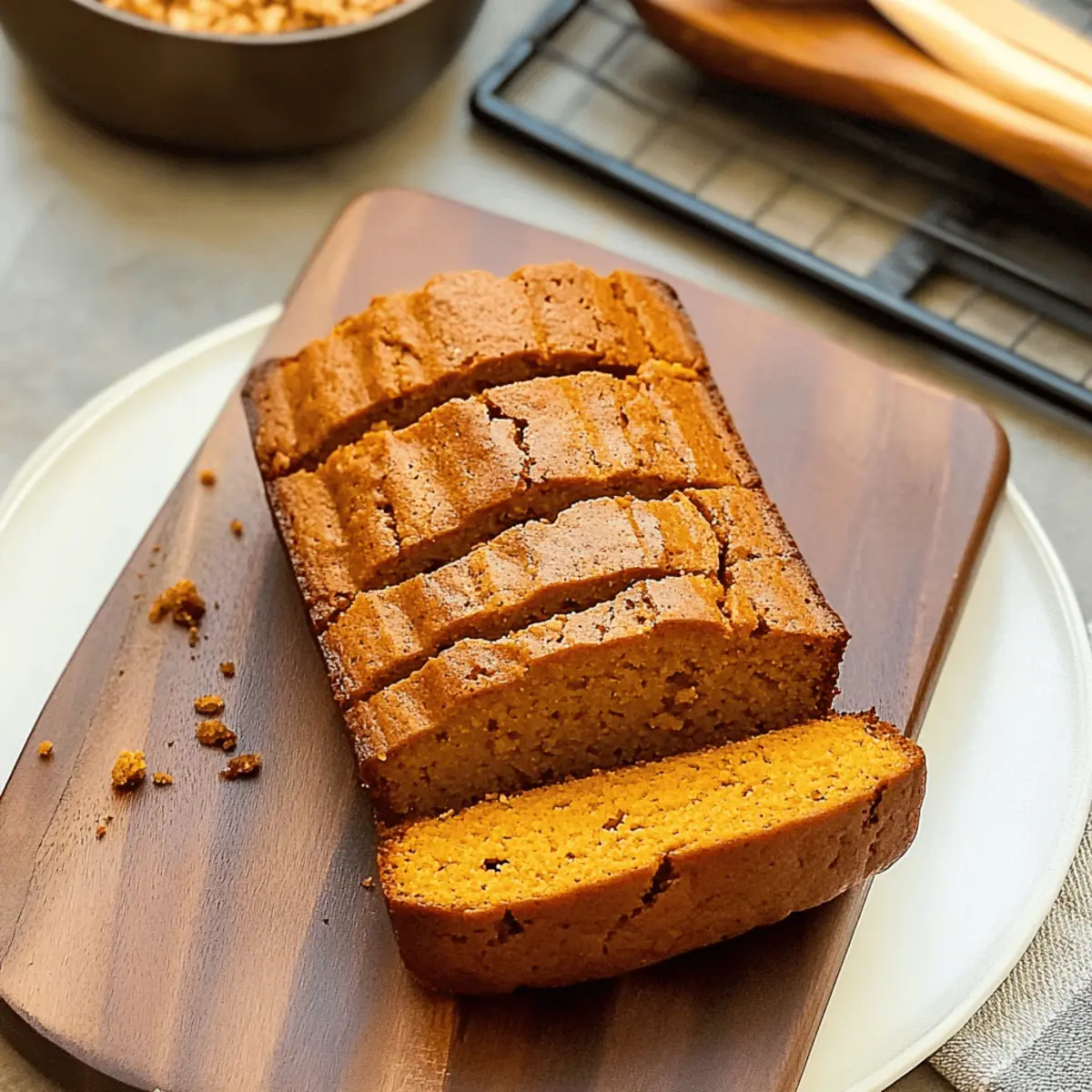 Flourless Pumpkin Bread fvhzay