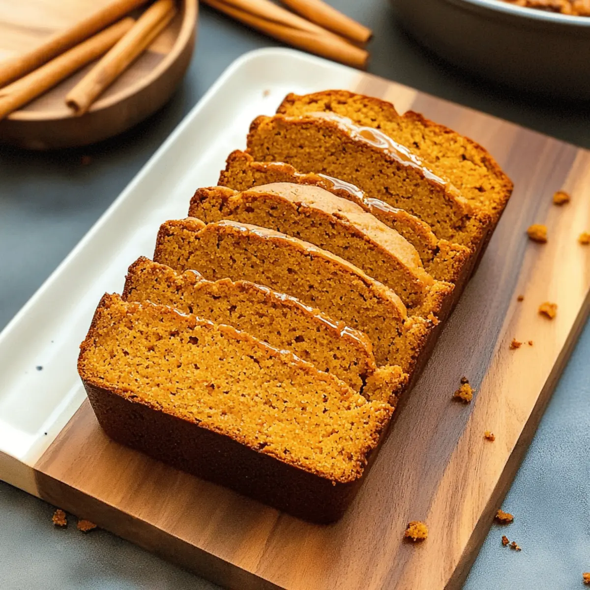 Flourless Pumpkin Bread hwtbfl
