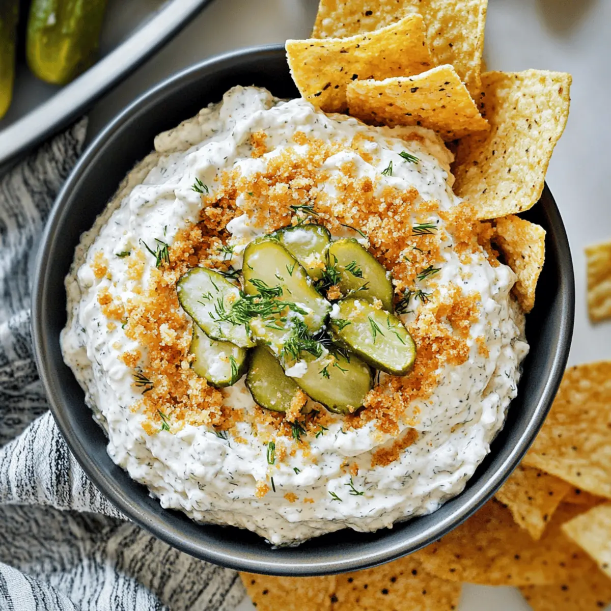 Irresistibly Creamy Fried Pickle Ranch Dip You’ll Love