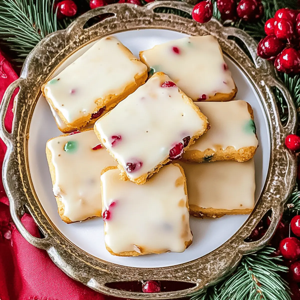 Fruitcake Shortbread Cookies: A Festive Twist on Tradition