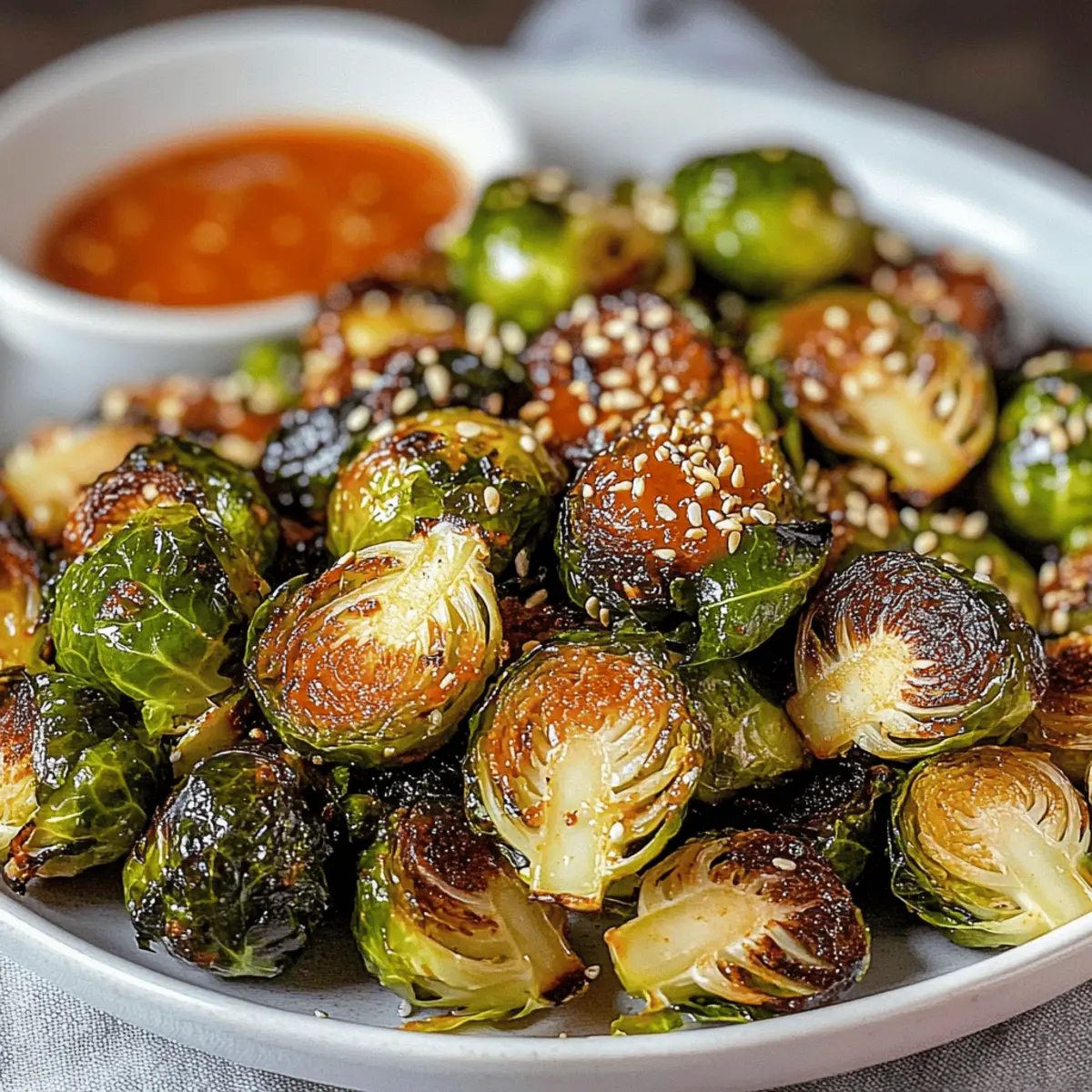 Flavor-Packed Gochujang Sumac Brussels Sprouts Delight