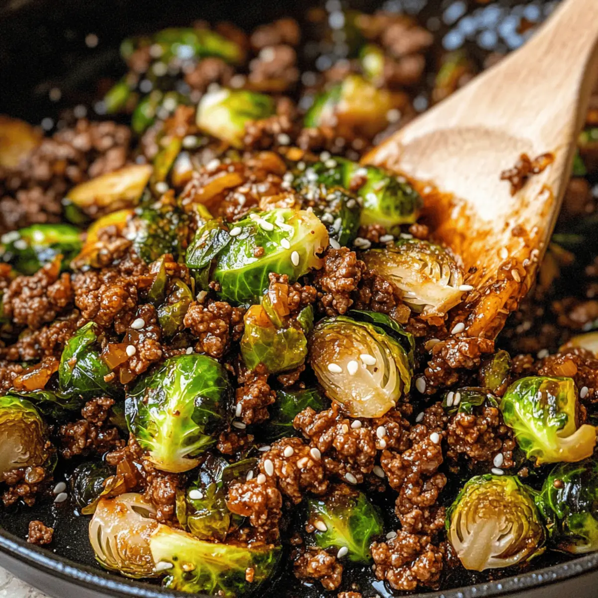Ground Beef and Brussels Sprouts asp7a8