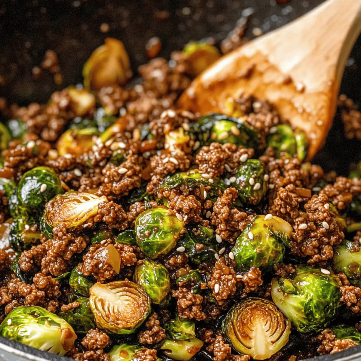 Ground Beef and Brussels Sprouts: A Savory Weeknight Delight