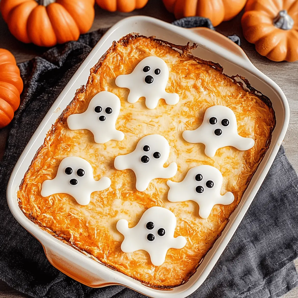 Delightful Halloween Buffalo Chicken Dip for Spooky Gatherings