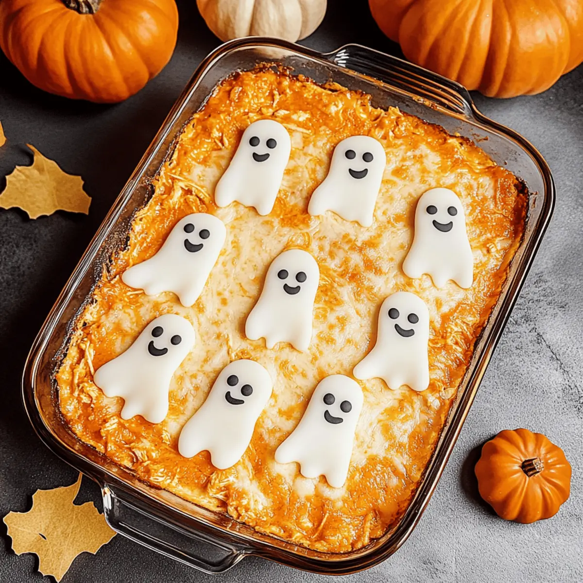 Halloween Buffalo Chicken Dip gyvaer