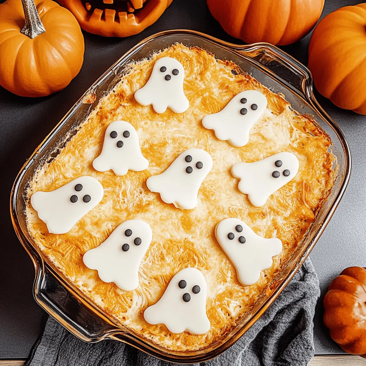 Spooktacular Halloween Buffalo Chicken Dip for Festive Fun