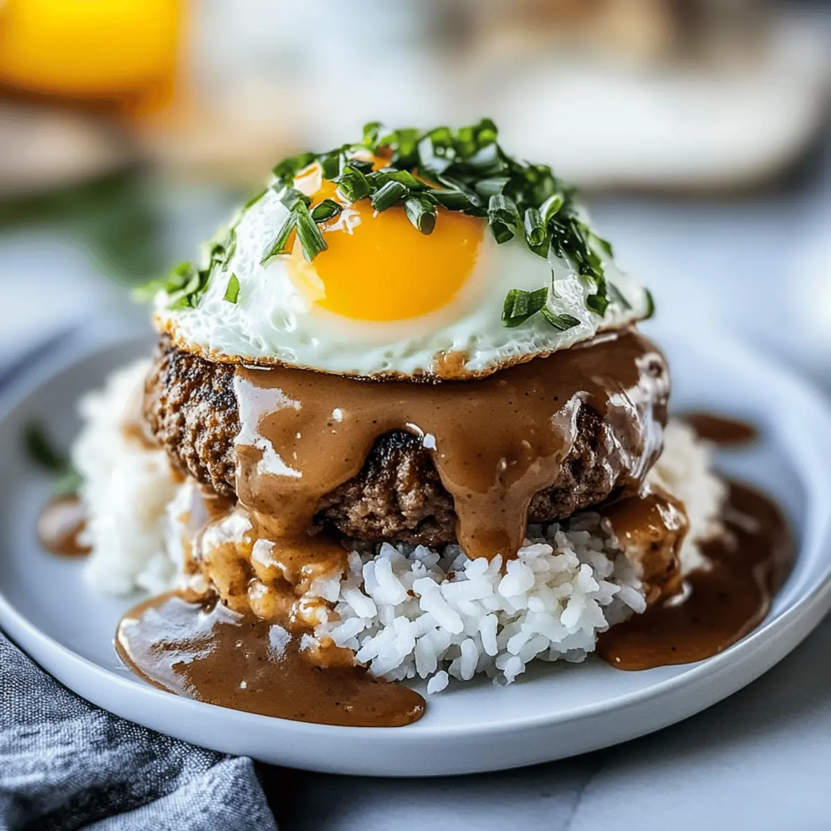 Savor the Ultimate Hawaiian Loco Moco Comfort Bowl