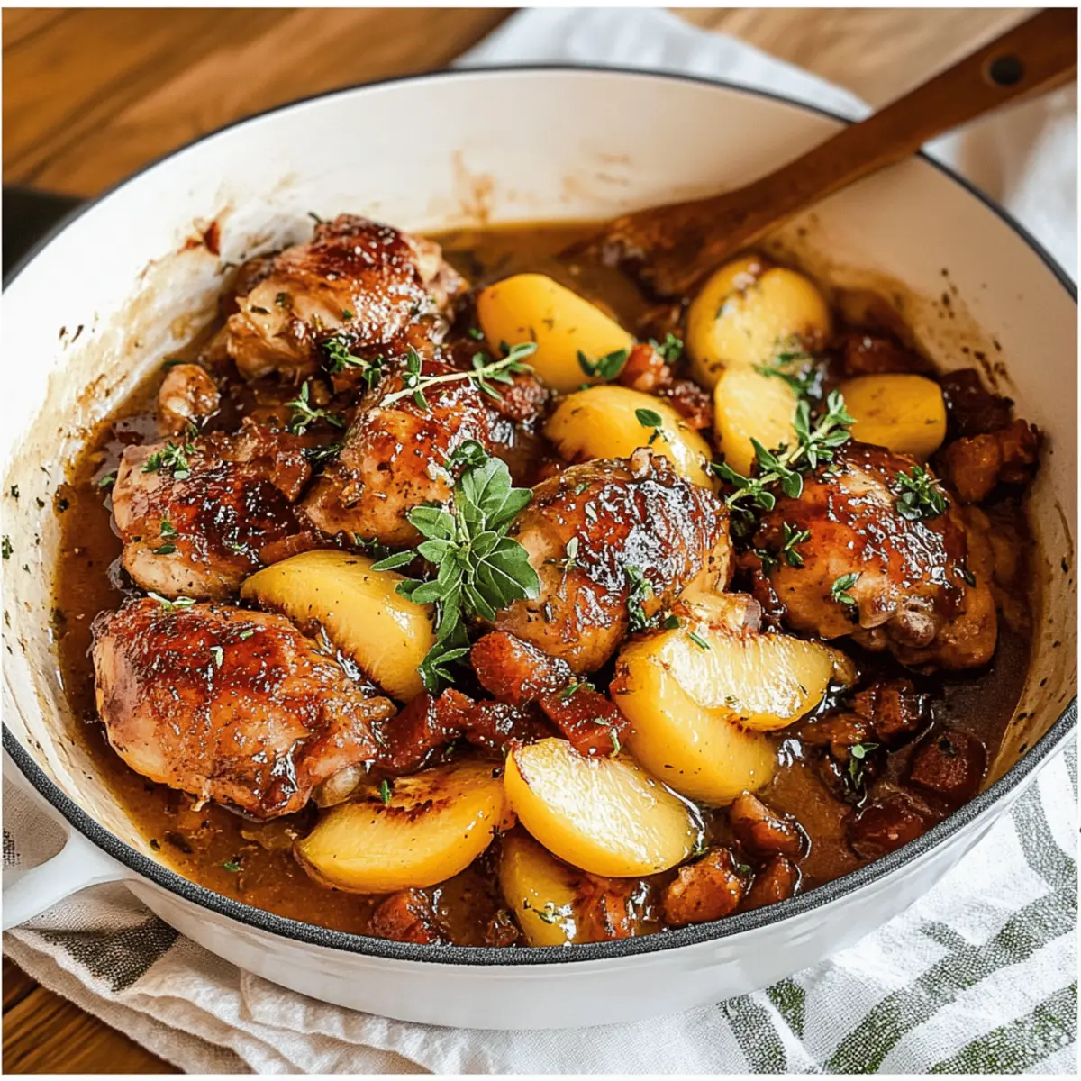 Honey Butter Peach Chicken v9ndd6