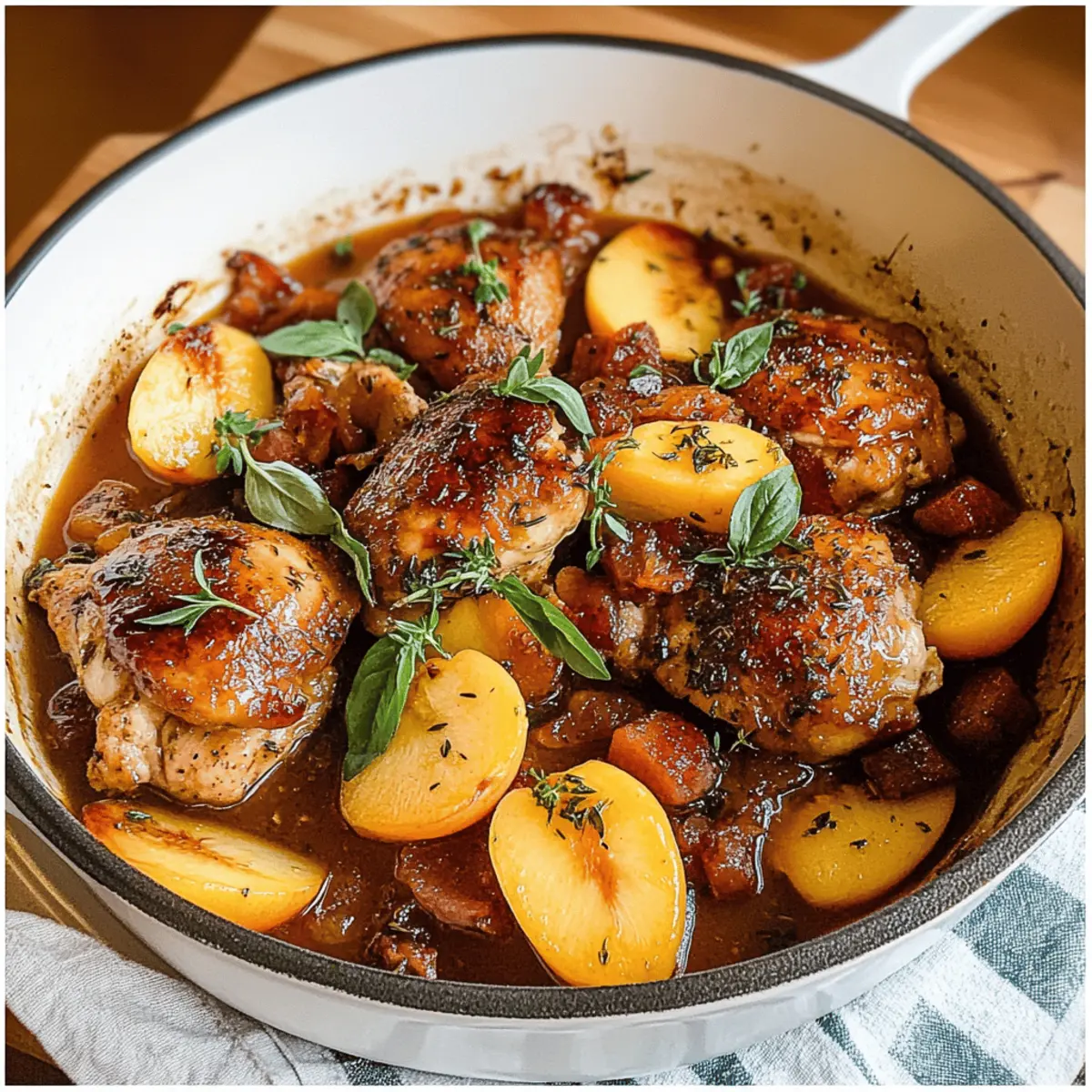 Honey Butter Peach Chicken vio7uz