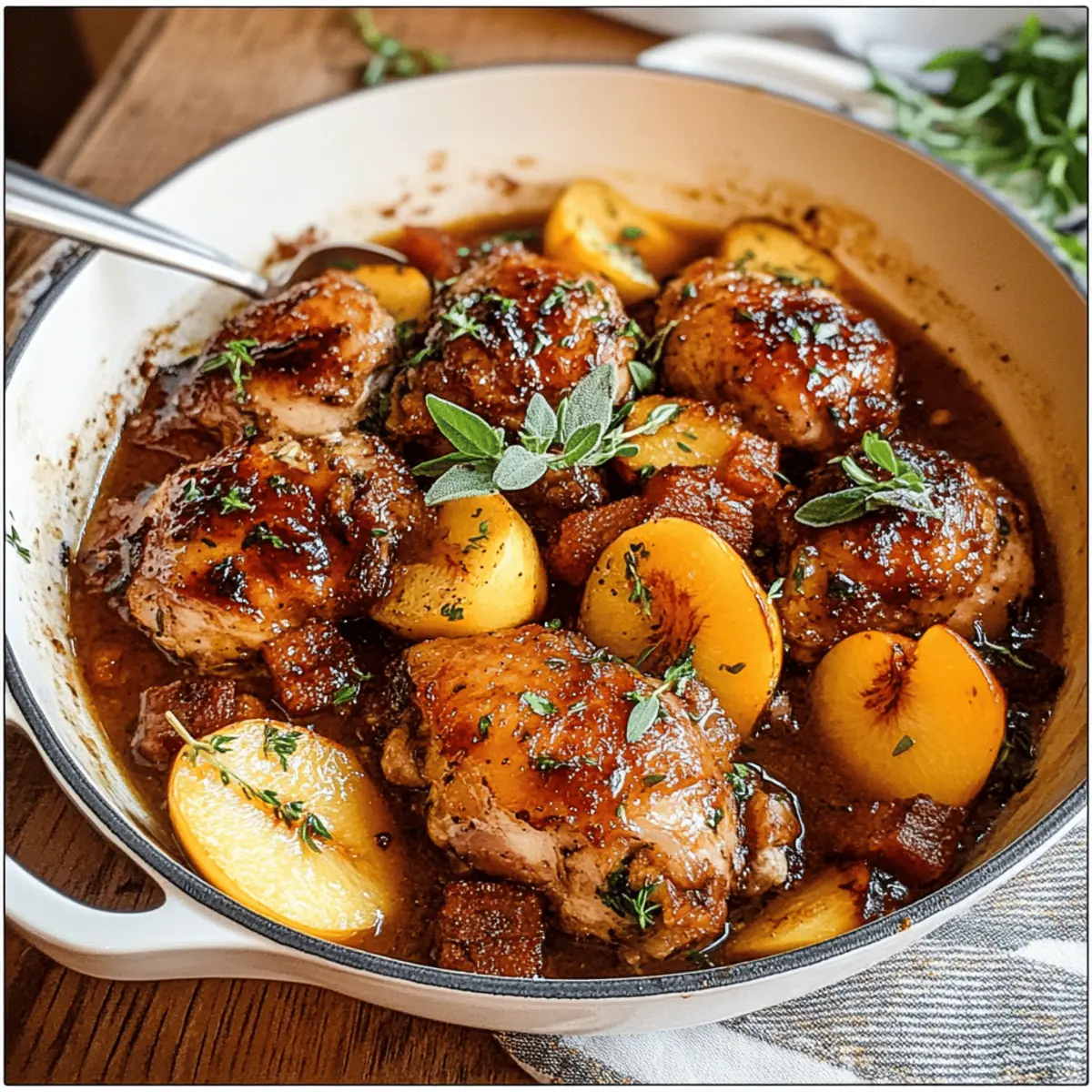 Honey Butter Peach Chicken zglzfs